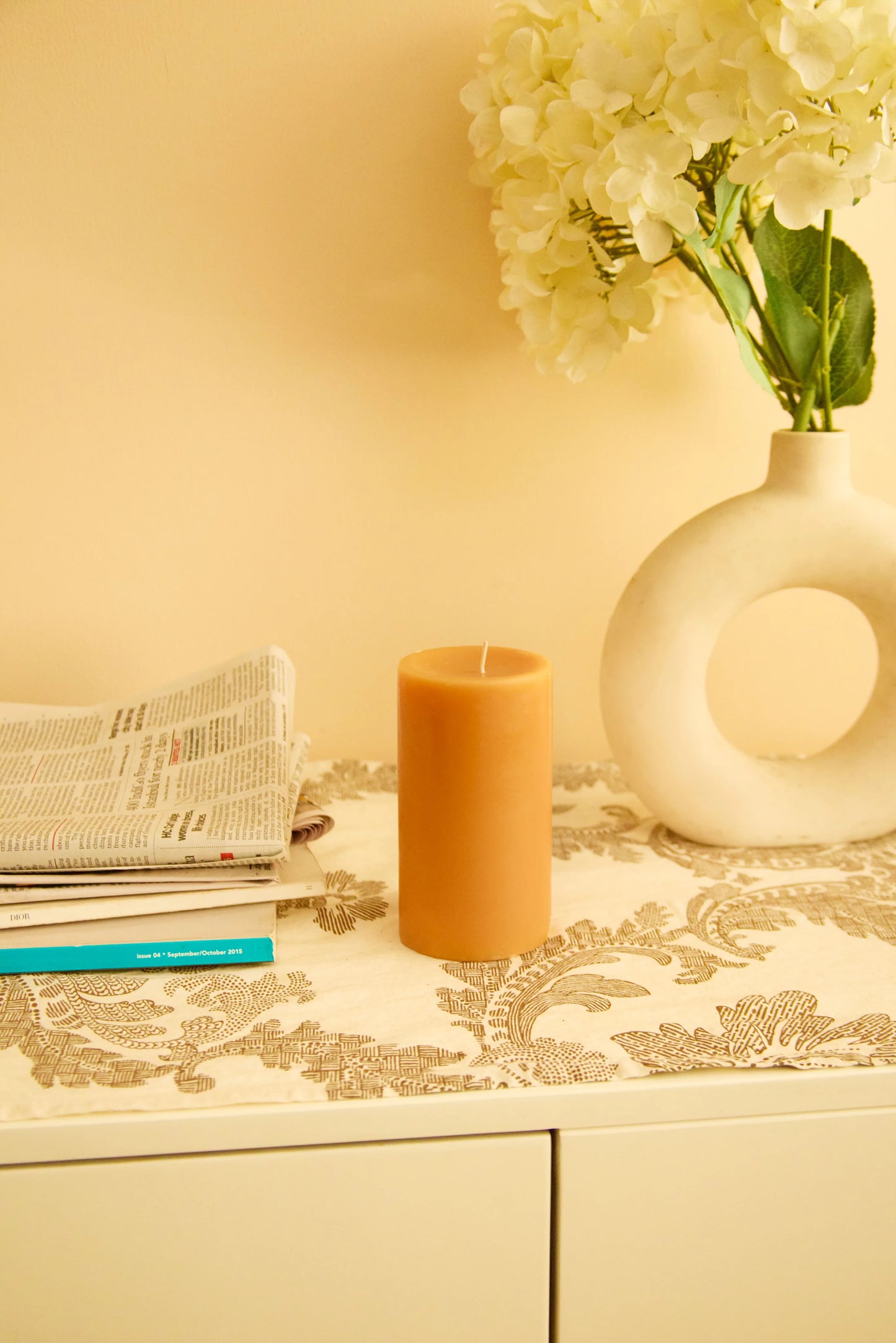 Sacred woods- Pillar Candle Large