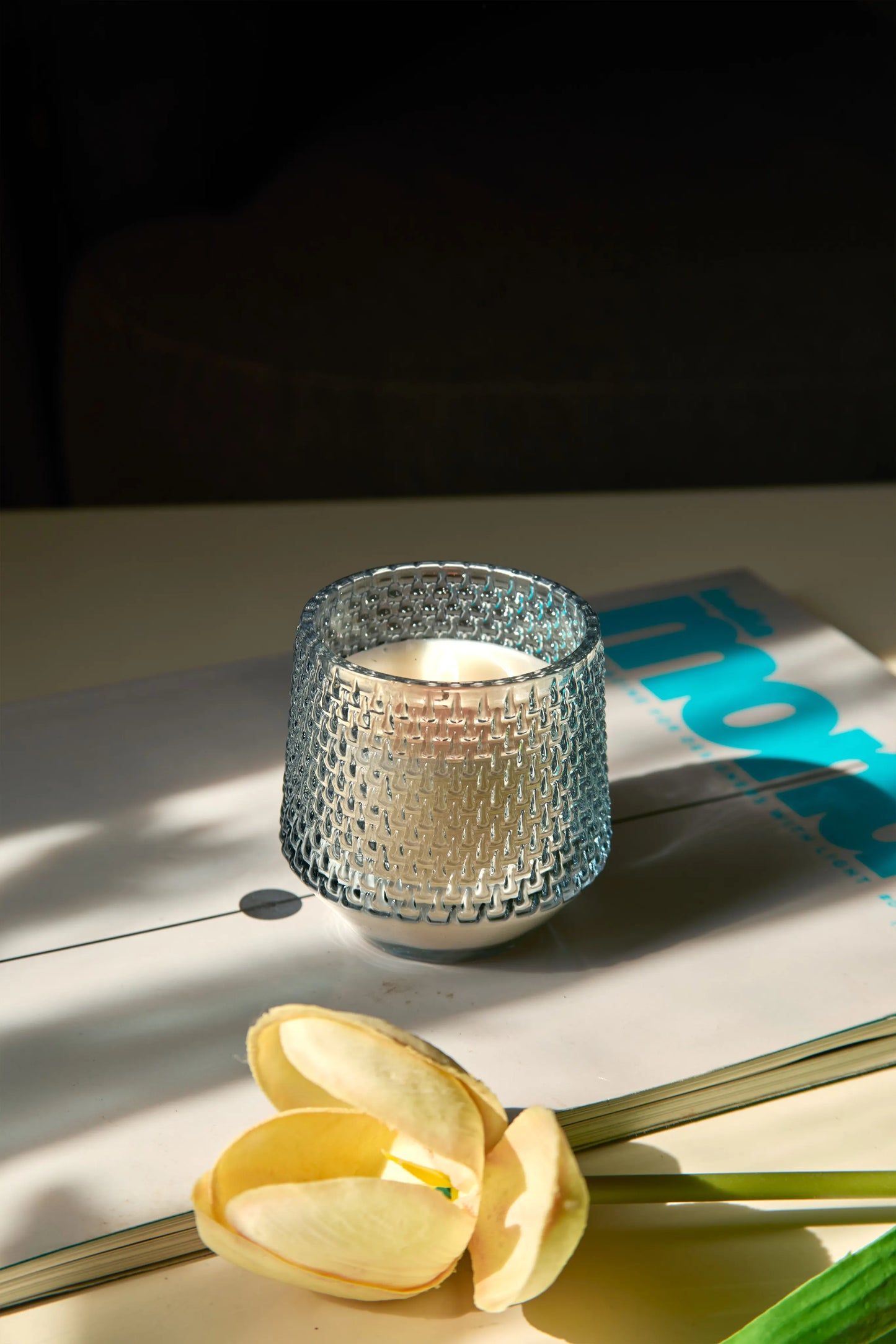 Raindrop White Jar - Cotton Cloud