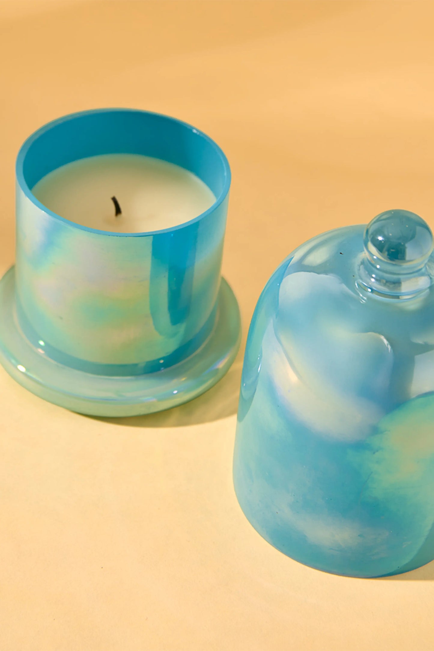 Charming bell blue jar - Seaside Symphony