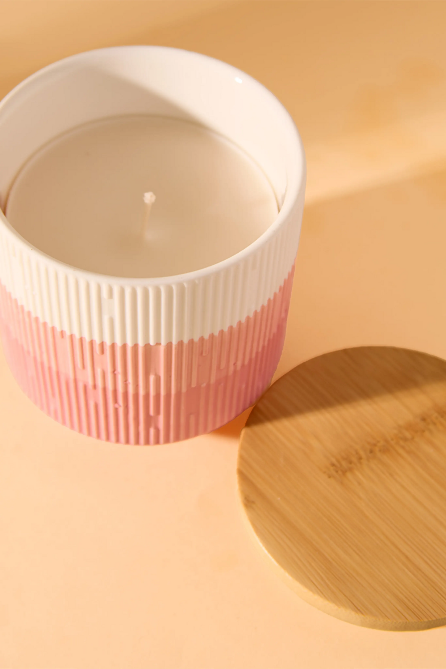 Ceramic Ombre wine jar -Floral Symphony