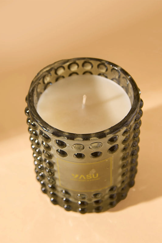Curated bubble white jar -Warm Elixir
