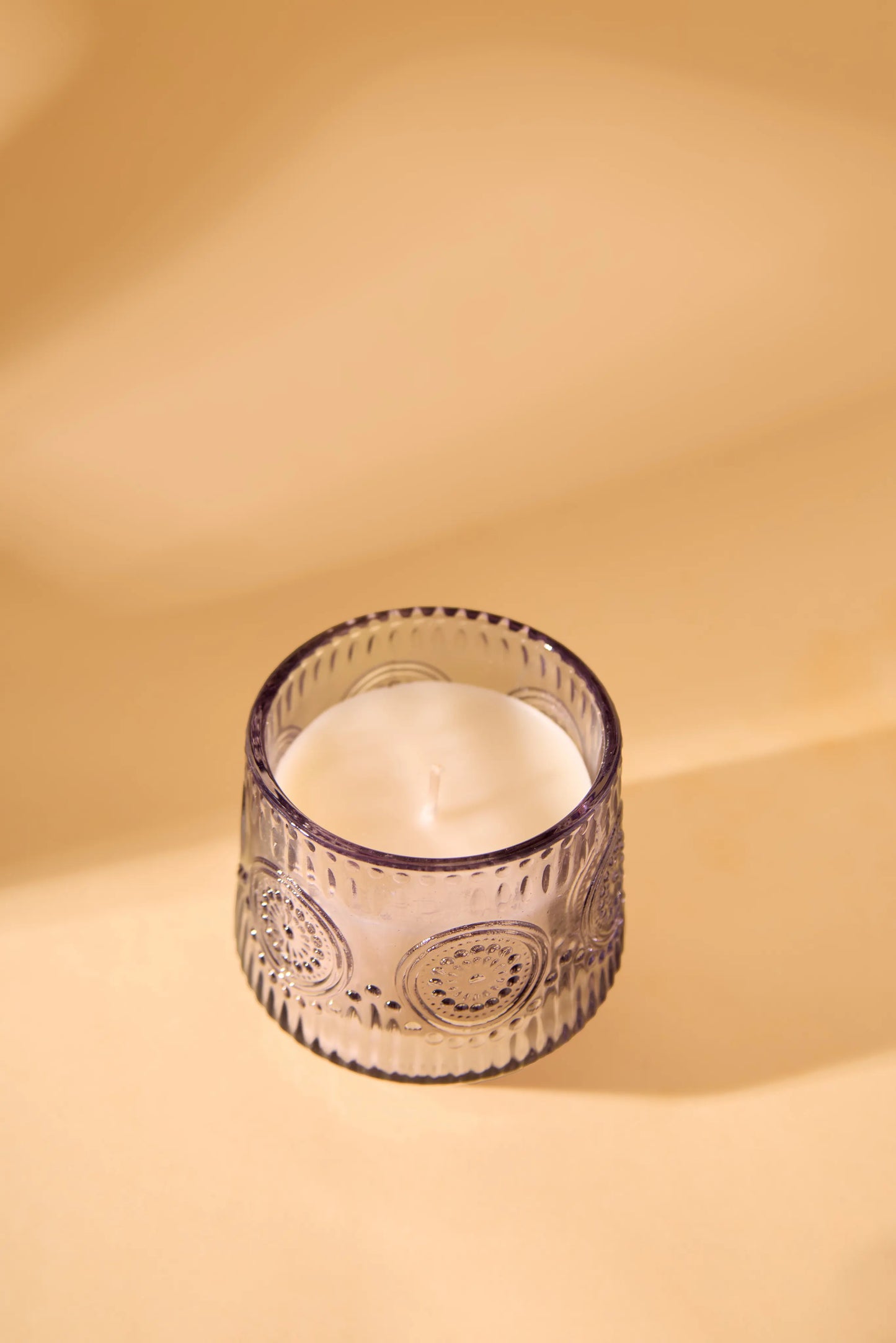 Embellished white jar -Mystic shore