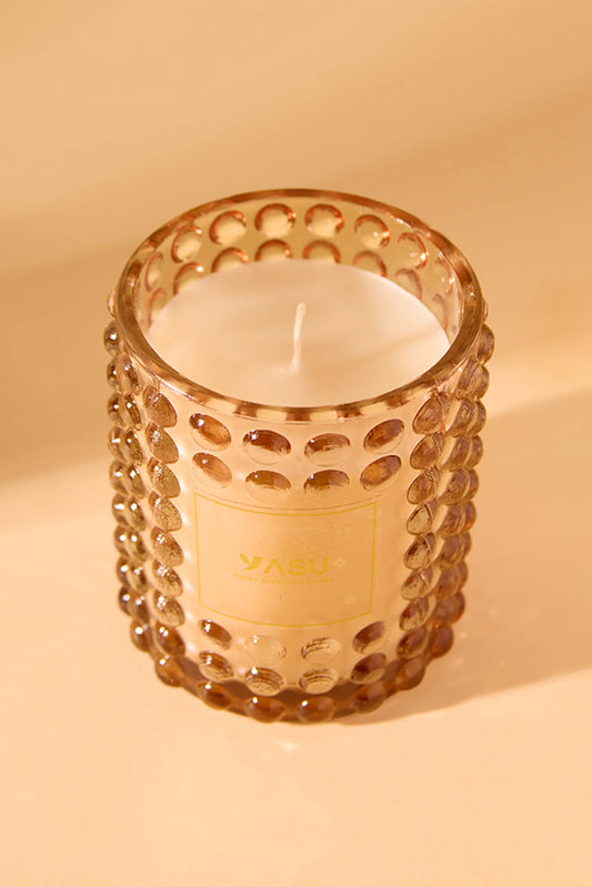 Curated bubble pink jar - Floral Symphony