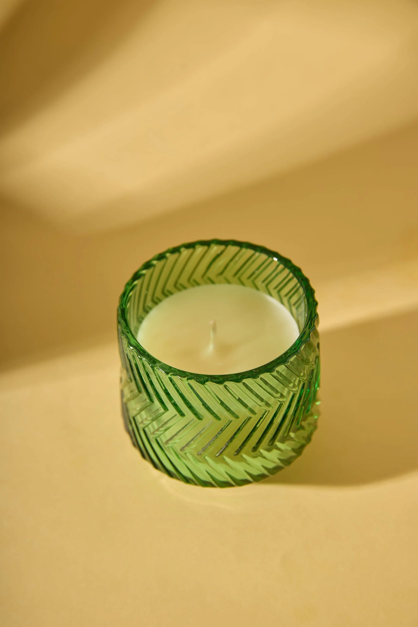 Zig Zag Green Jar -Zesty Breeze