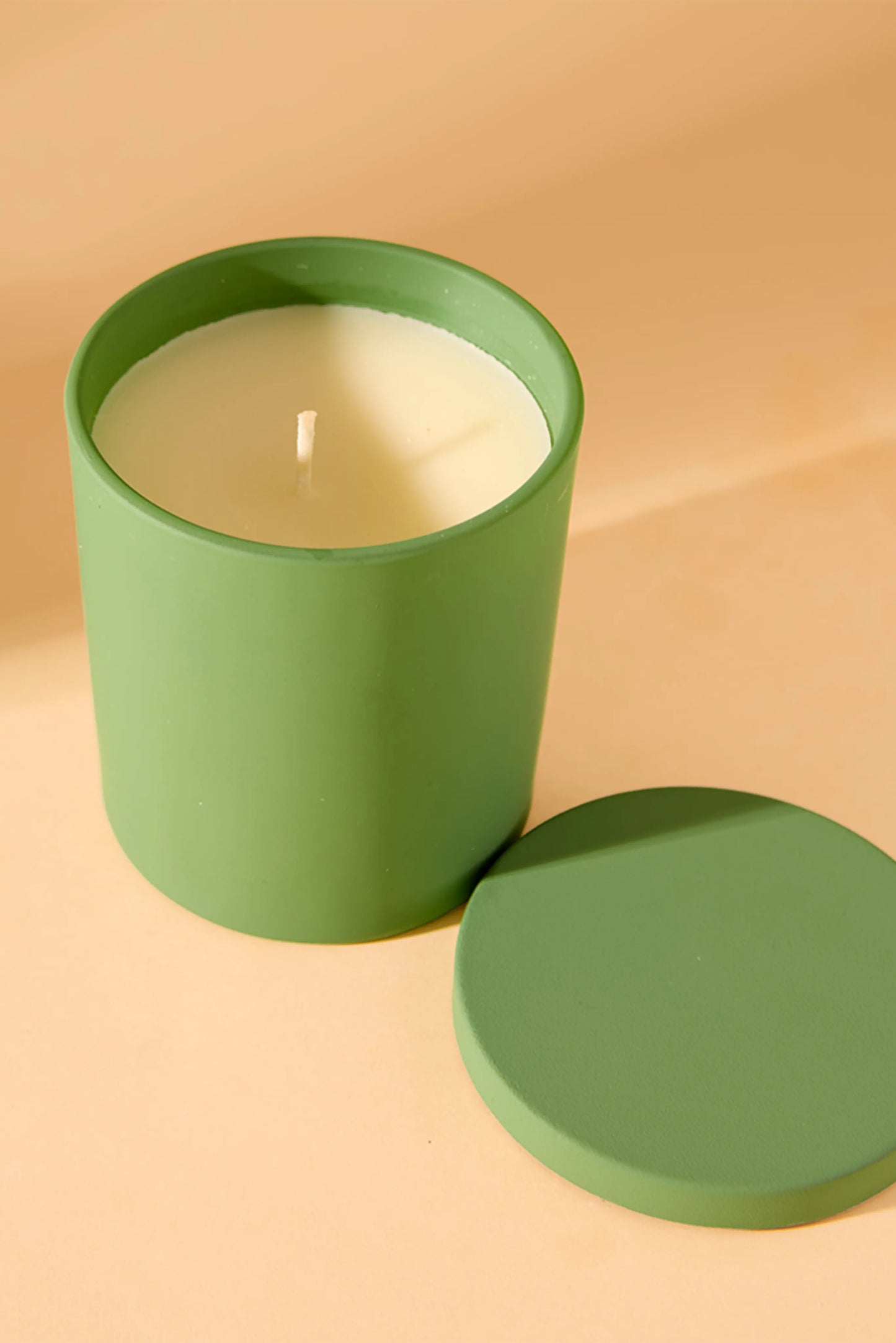 Forsted peached green jar- Zesty Breeze