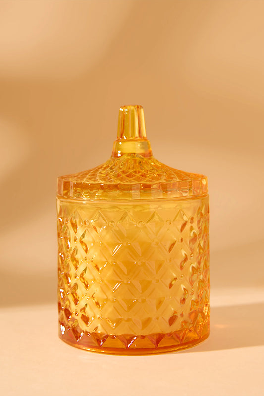 Pumkin yellow jar - Moonlit garden