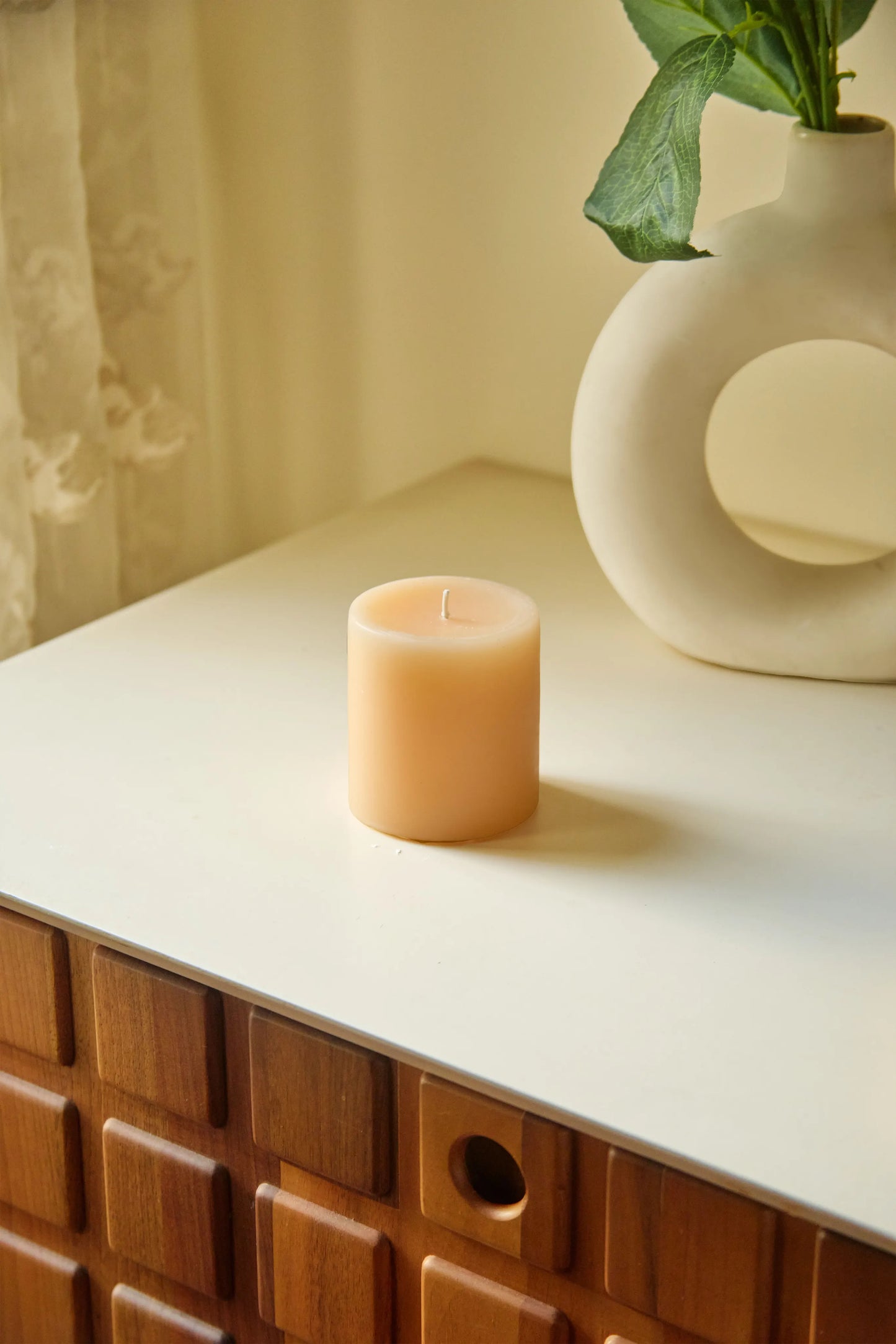 Warm Elixir - Pillar Candle Small