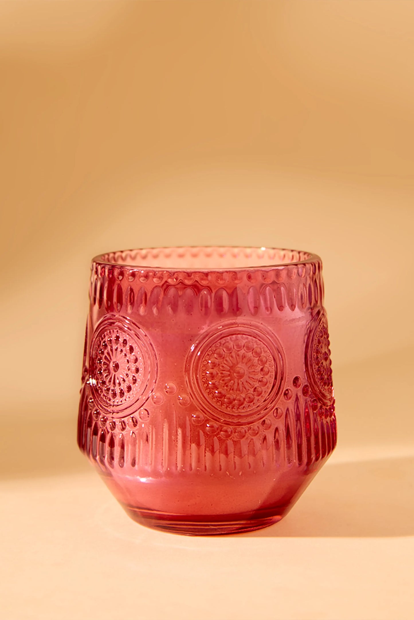 Embellished Red jar - Citrus Splash