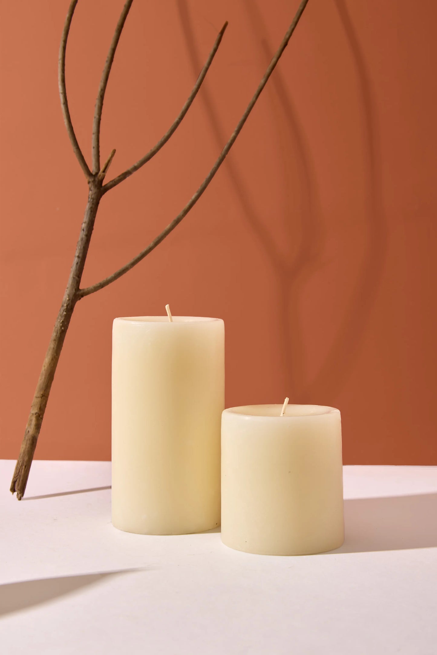 Cotton Cloud - Pillar Candle Large