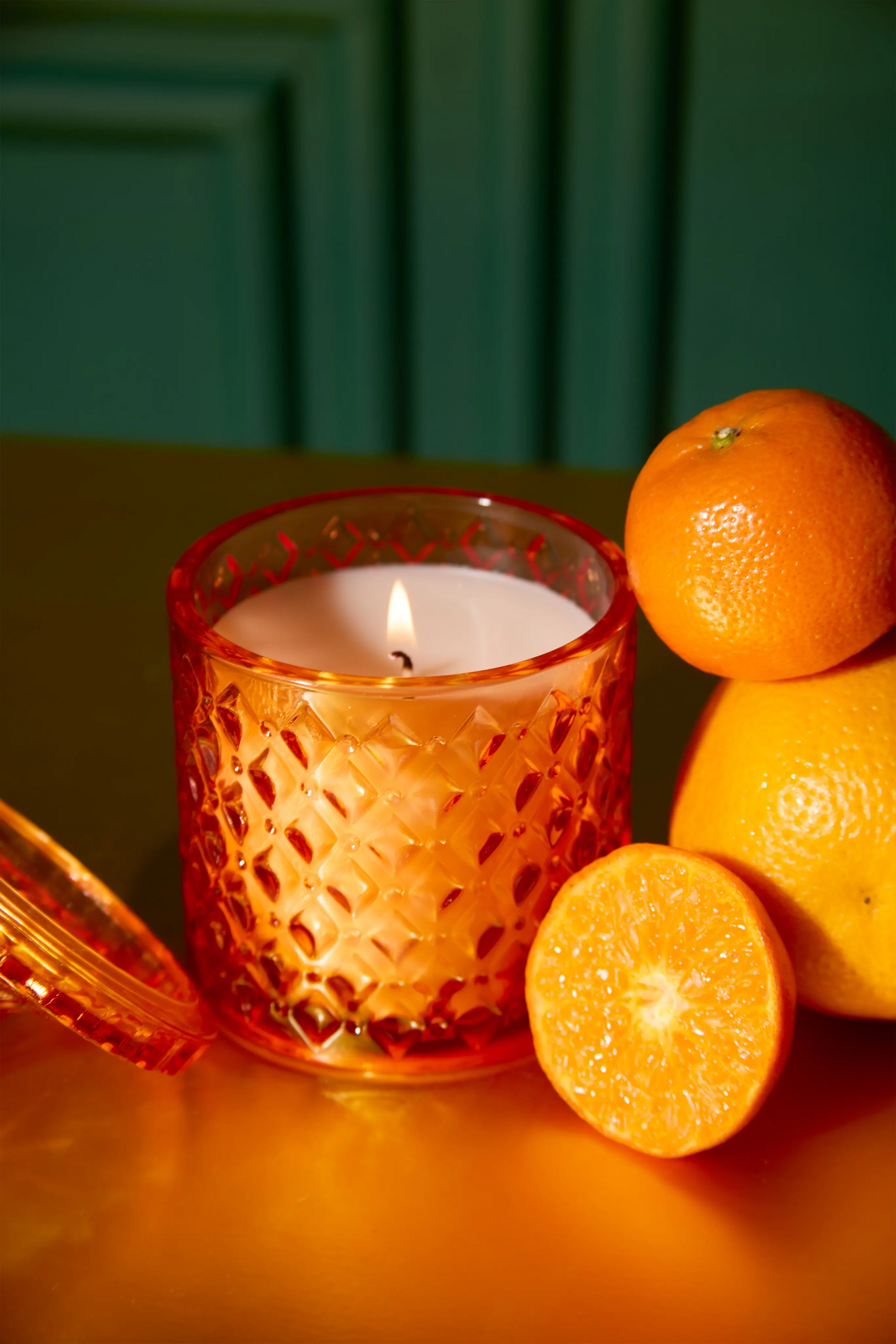 Pumkin Peach Jar -Citrus Splash