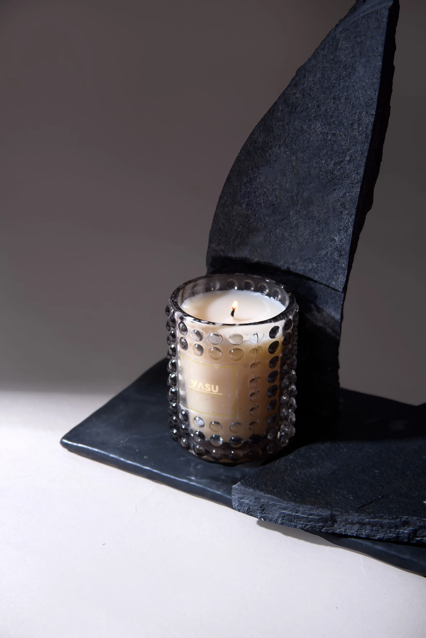 Curated bubble white jar -Warm Elixir