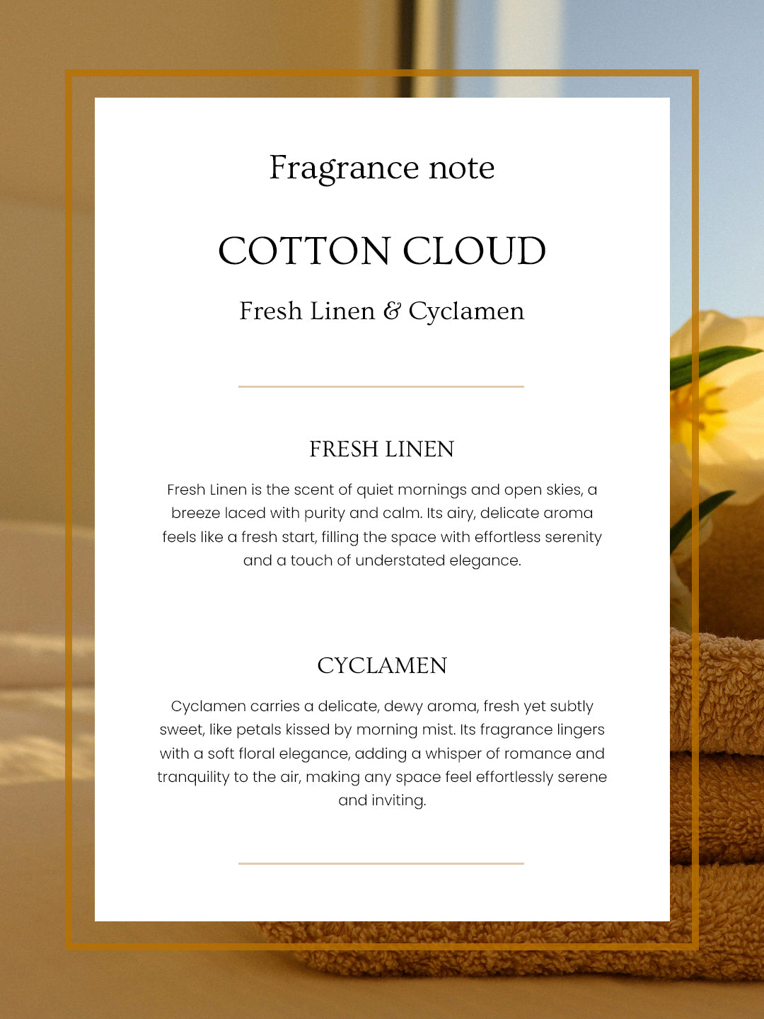 Cotton Cloud - Pillar Candle Large