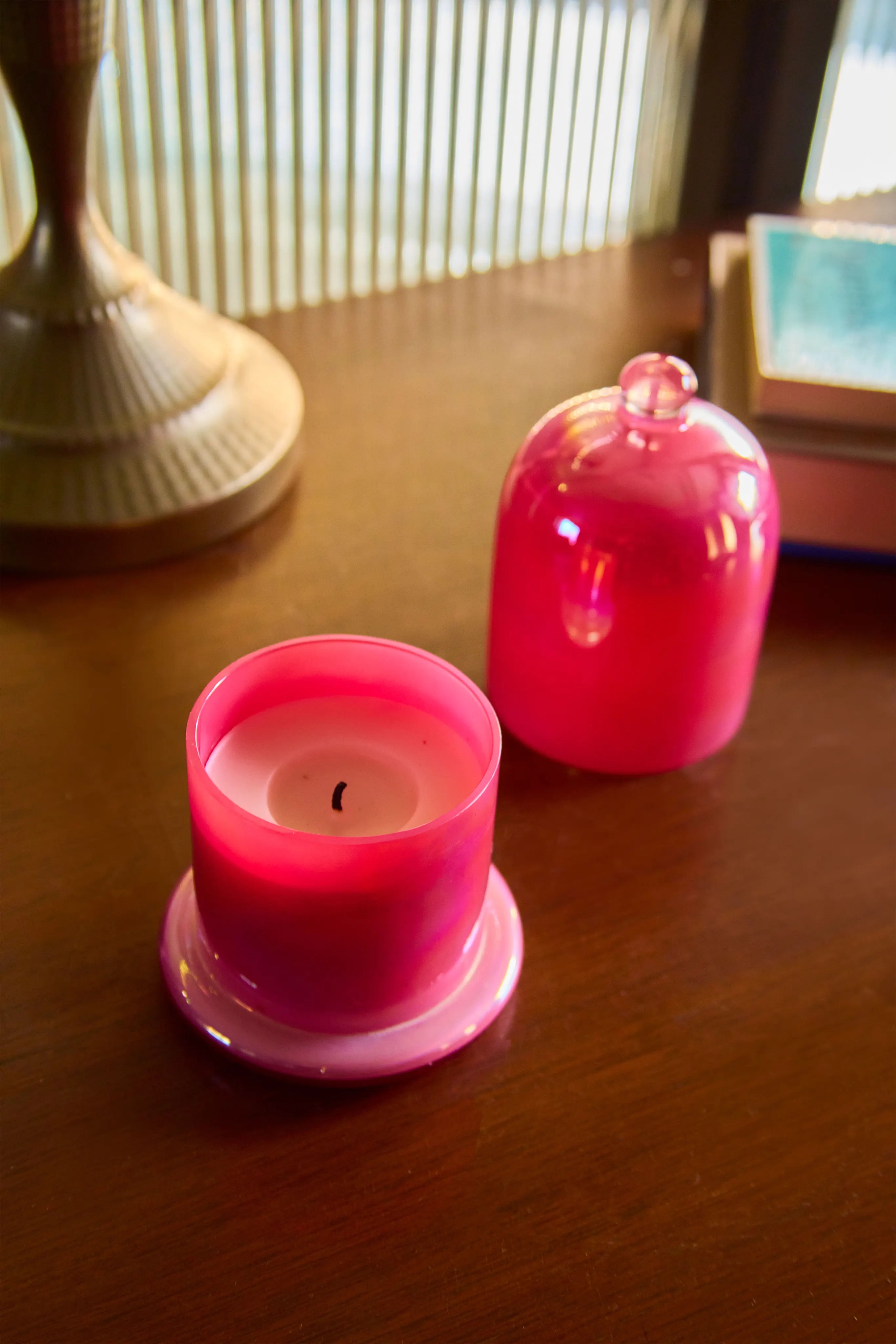 Charming bell Pink jar - Moonlit garden