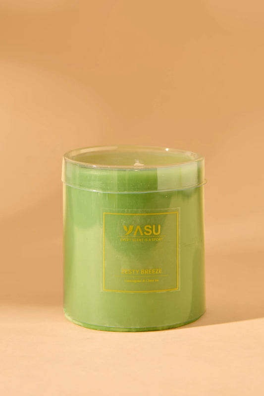 Zesty Breeze - Pillar Candle Small