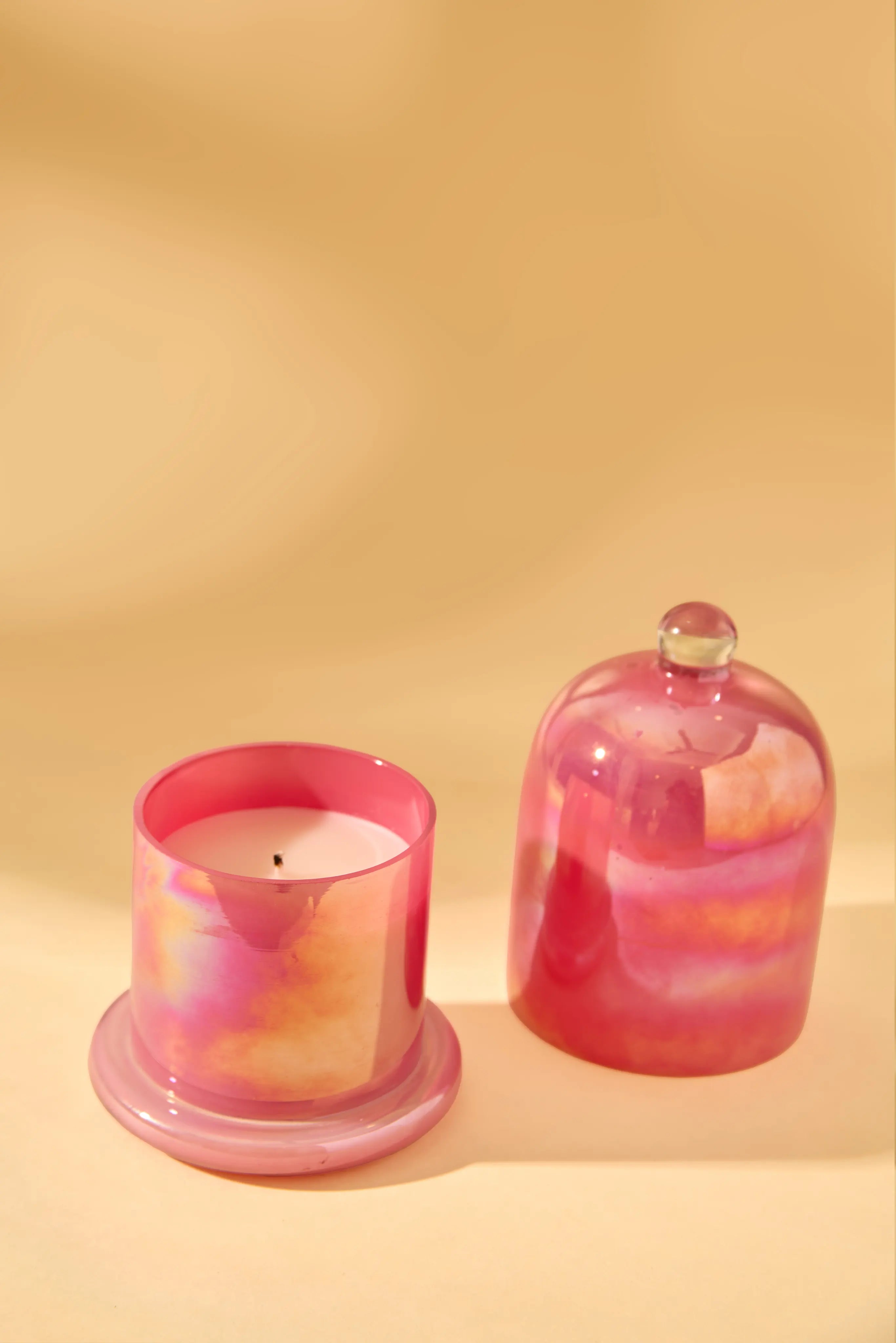 Charming bell Pink jar - Moonlit garden