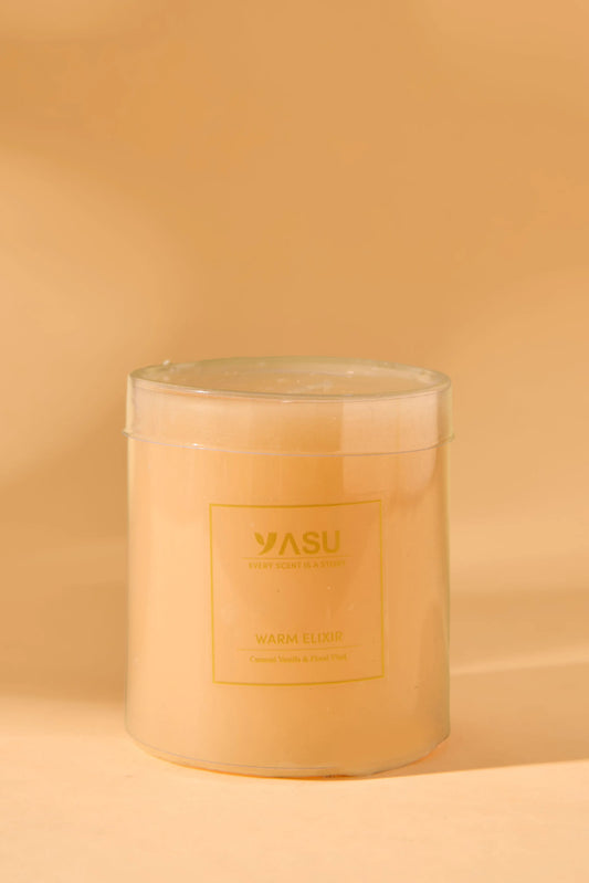 Warm Elixir - Pillar Candle Small