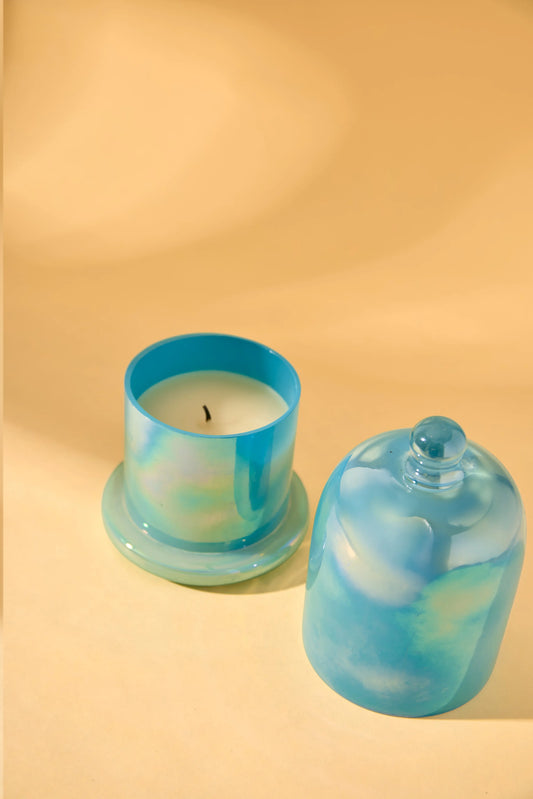 Charming bell blue jar - Seaside Symphony