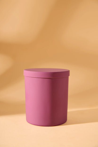 Frosted Peached Wine jar -Wanderlust