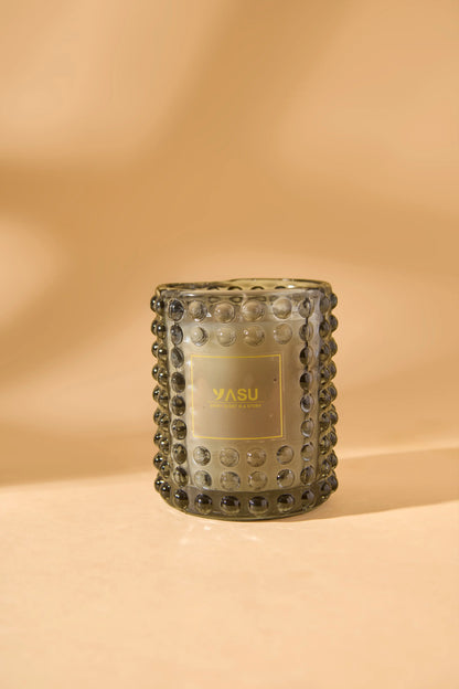 Curated bubble white jar -Warm Elixir