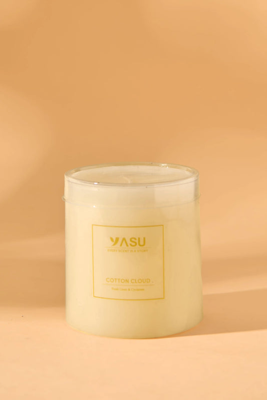 Cotton Cloud - Pillar Candle Small