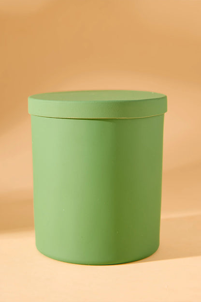 Forsted peached green jar- Zesty Breeze