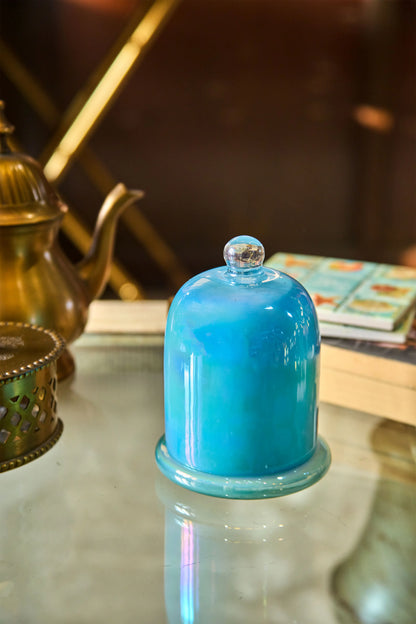 Charming bell blue jar - Seaside Symphony