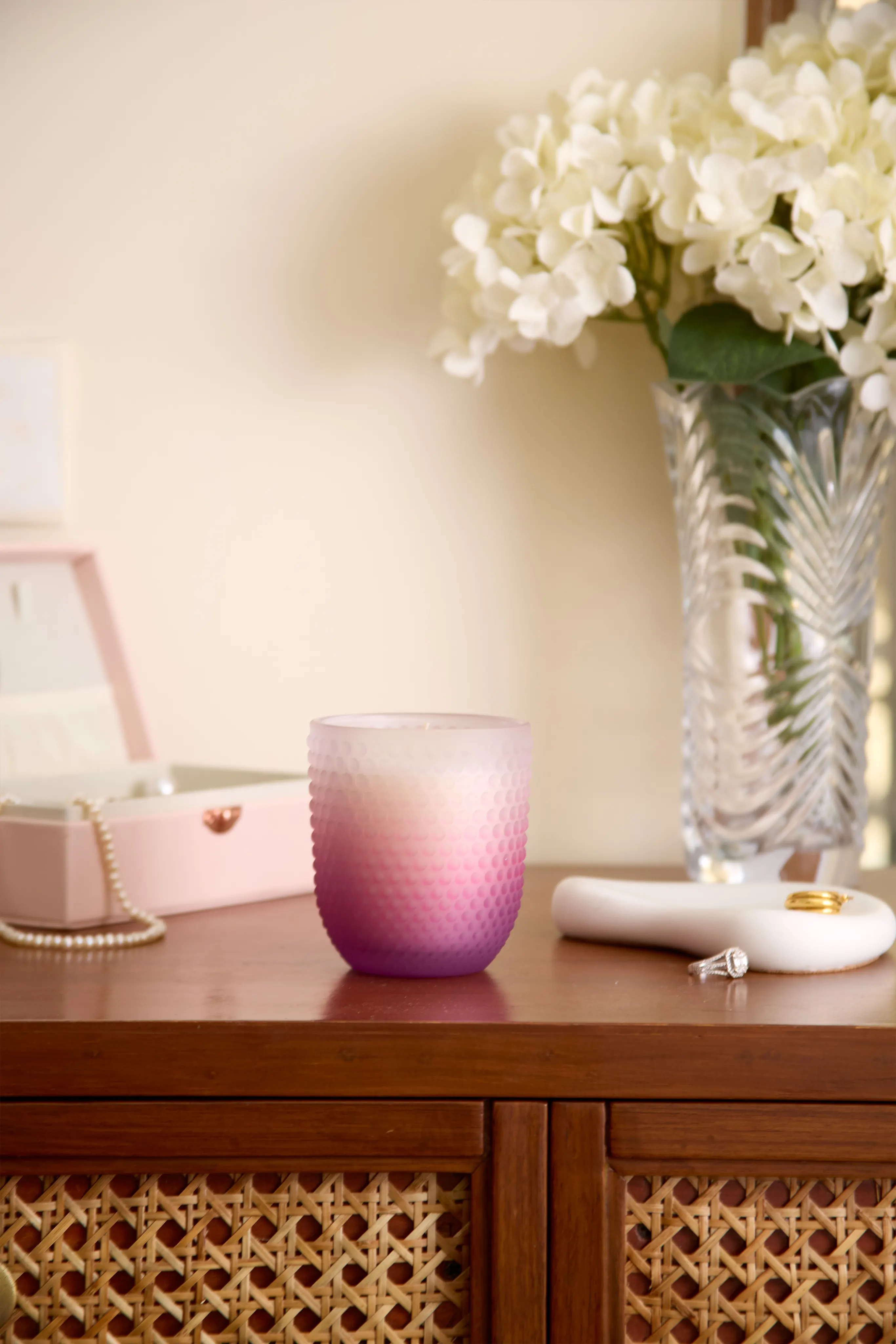 Bubble Ombre Wine Jar - Misty meadows