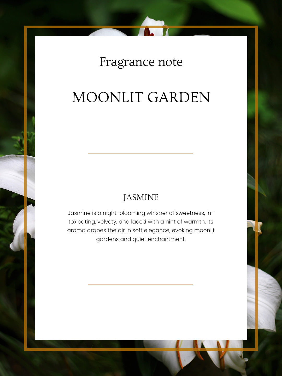 Decorated pink jar -Moonlit garden