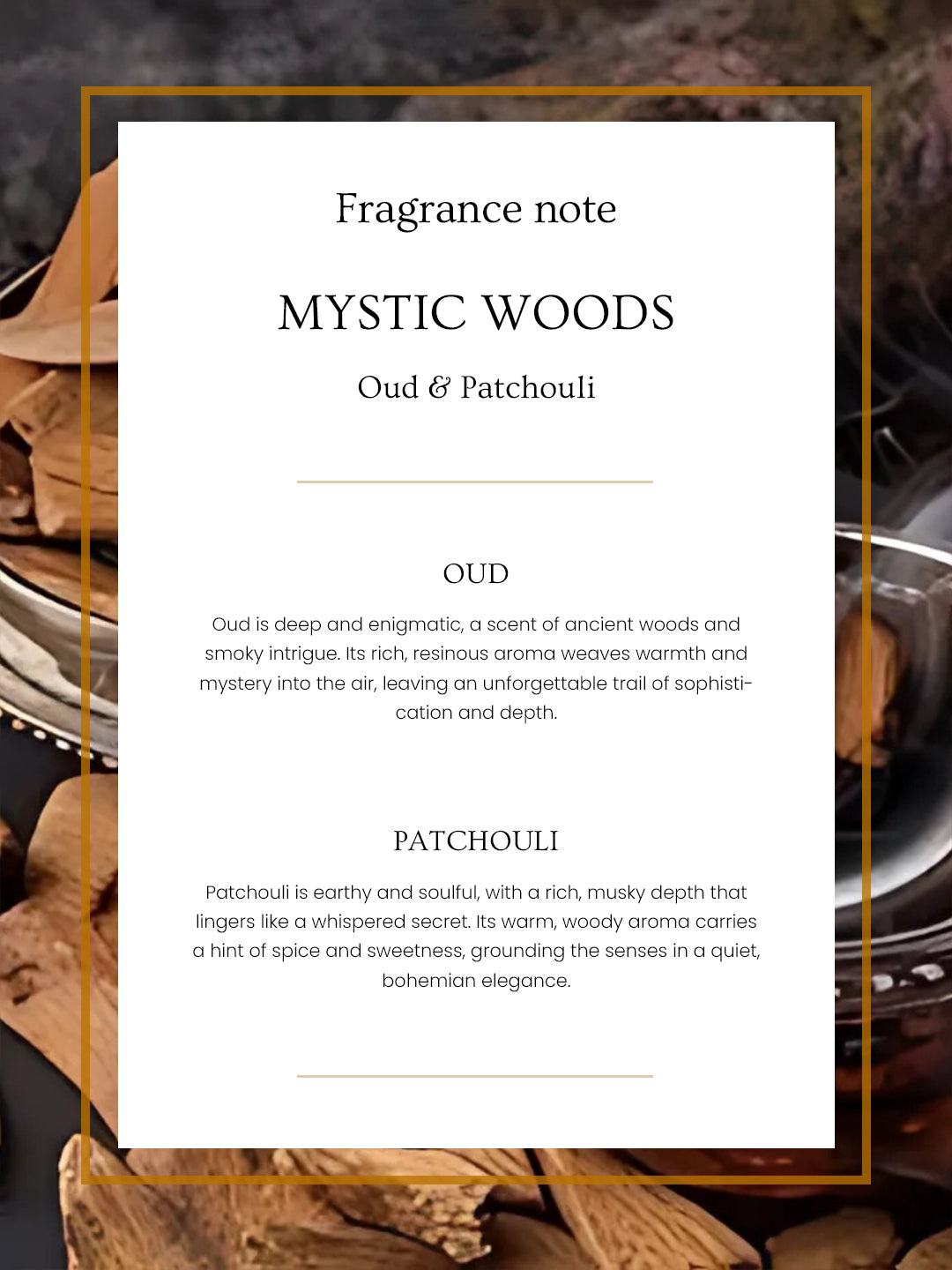 Decorated black jar -Mystic woods